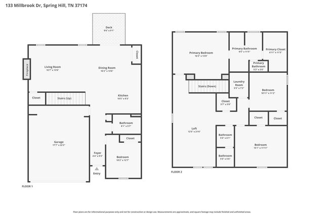 133 Millbrook Dr, Spring Hill, TN 37174