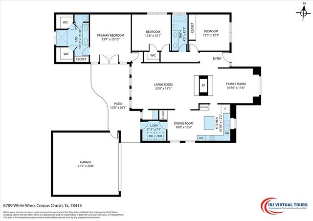6709 Whitewing Dr, Corpus Christi, TX 78413