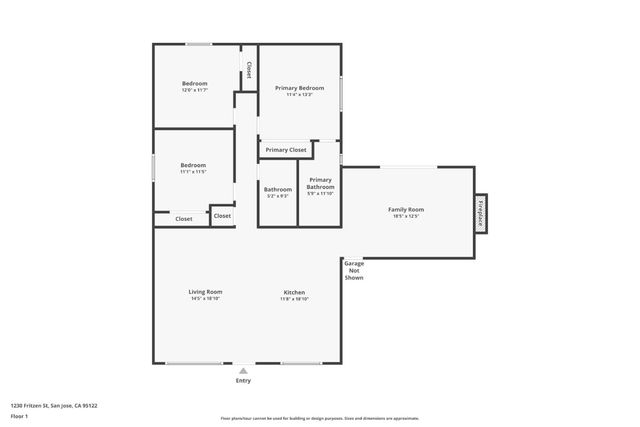 1230 Fritzen Street, San Jose, CA 95122