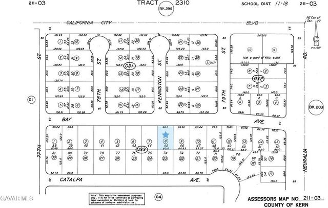 0 Bay Ave near Kenniston St, California City, CA 93505