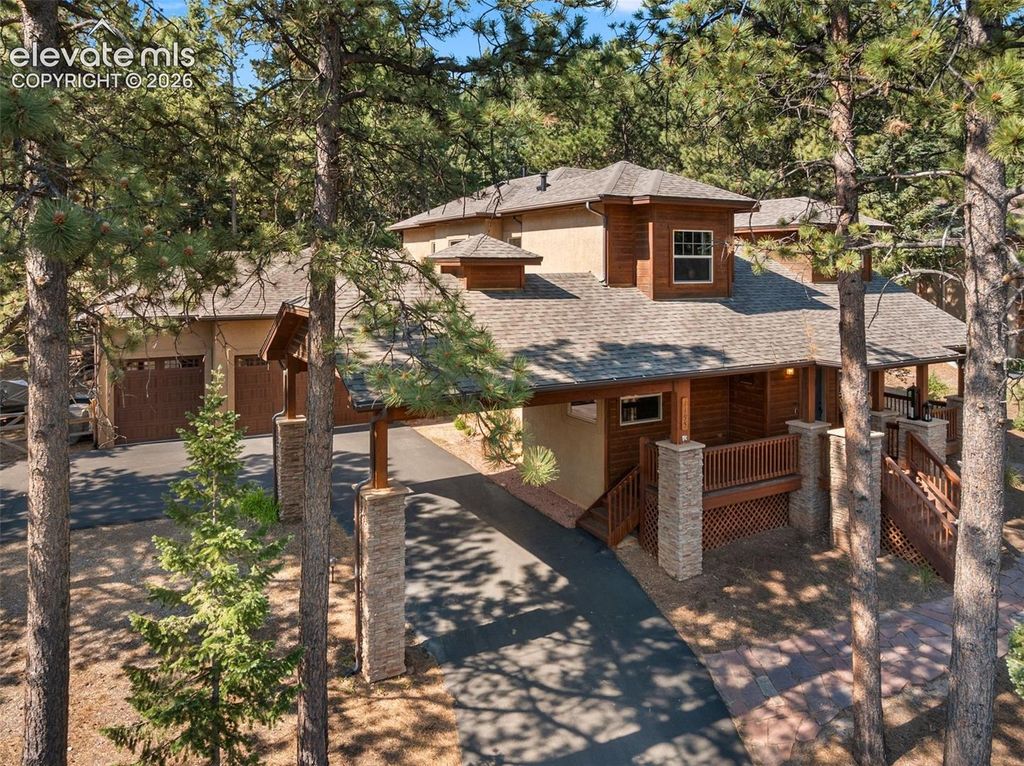 1195 Karen Lane, Woodland Park, CO 80863 — exterior