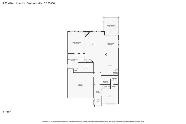 205 Witch Hazel Street, Summerville, SC 29486