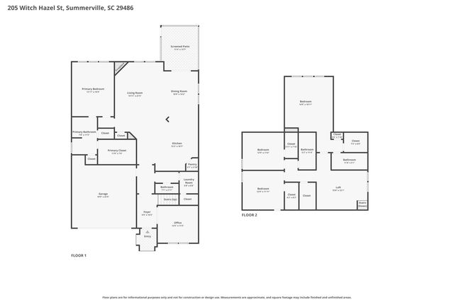 205 Witch Hazel Street, Summerville, SC 29486