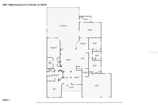 3831 158TH AVENUE CIRCLE E, Parrish, FL 34219