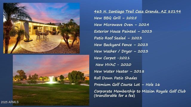 463 N SANTIAGO Trail, Casa Grande, AZ 85194