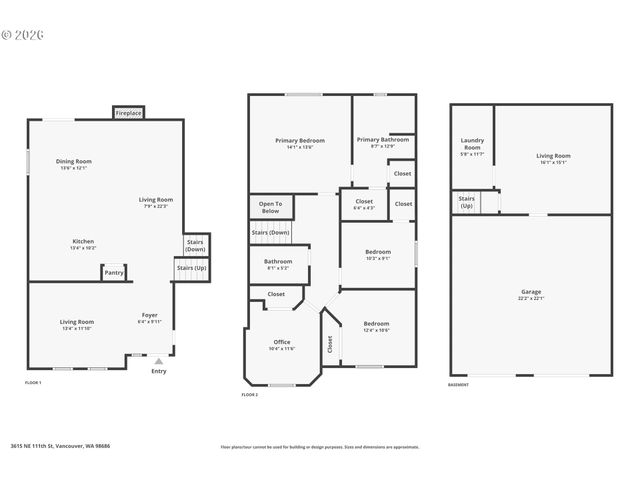 3615 Ne 111TH St, Vancouver, WA 98686