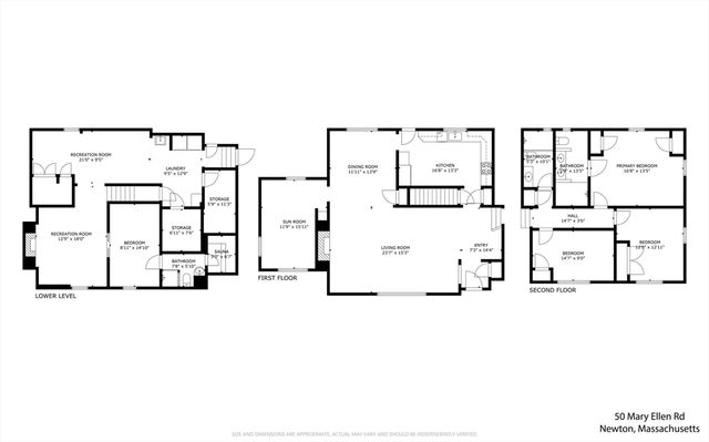 50 Mary Ellen Rd, Newton, MA 02468