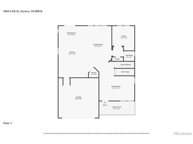 7844 S Elk St, Aurora, CO 80016
