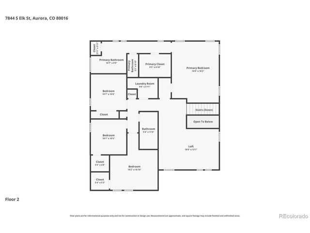 7844 S Elk St, Aurora, CO 80016