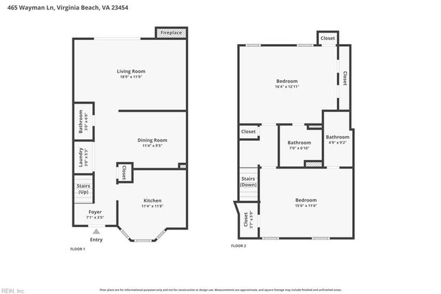 465 Wayman LN, Virginia Beach, VA 23454
