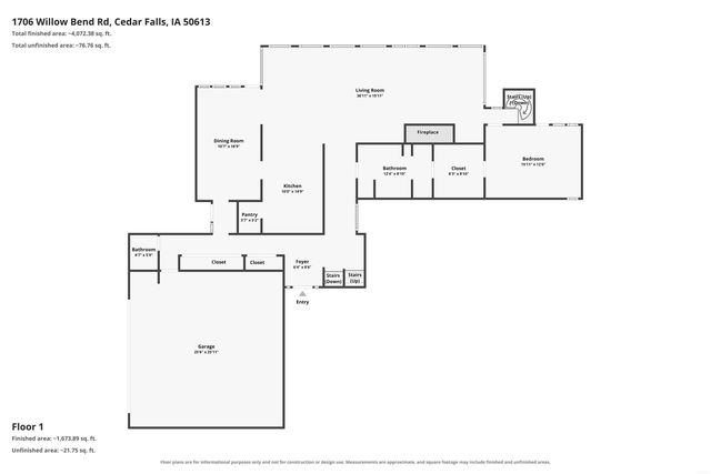1706 Willow Bend Road, Cedar Falls, IA 50613