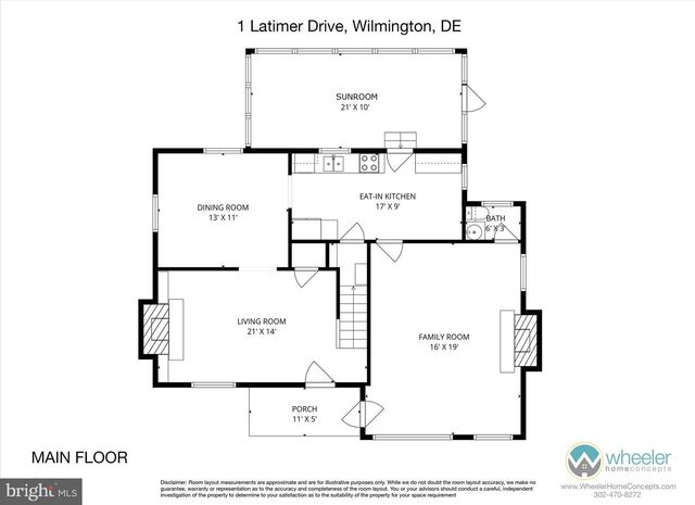 1 LATIMER DR, Wilmington, DE 19805