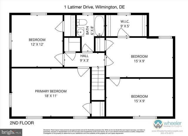 1 LATIMER DR, Wilmington, DE 19805