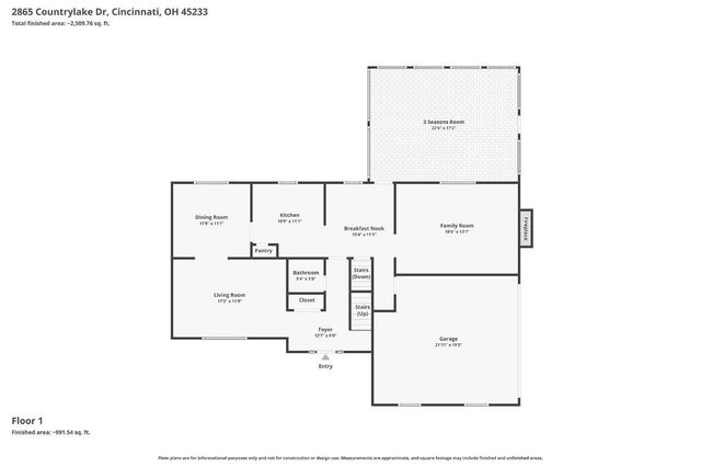 2865 Countrylake Drive, Green Twp, OH 45233
