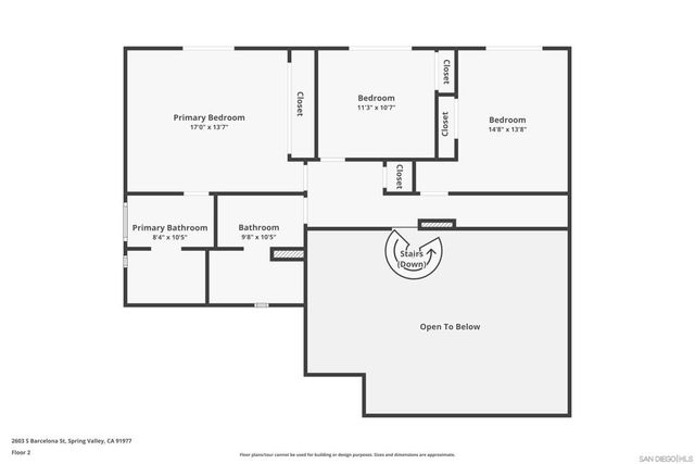 2603 S Barcelona St., Spring Valley, CA 91977