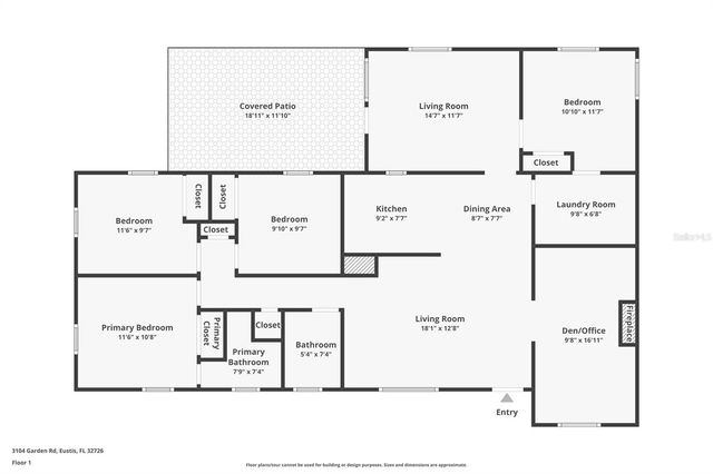 3104 GARDEN ROAD, Eustis, FL 32726