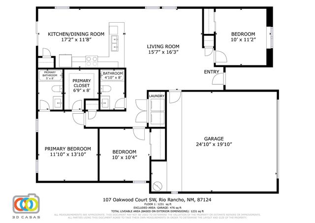 107 OAKWOOD Court SW, Rio Rancho, NM 87124