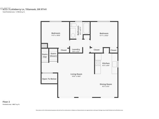 6095 HUCKLEBERRY Ln, Oceanside, OR 97134