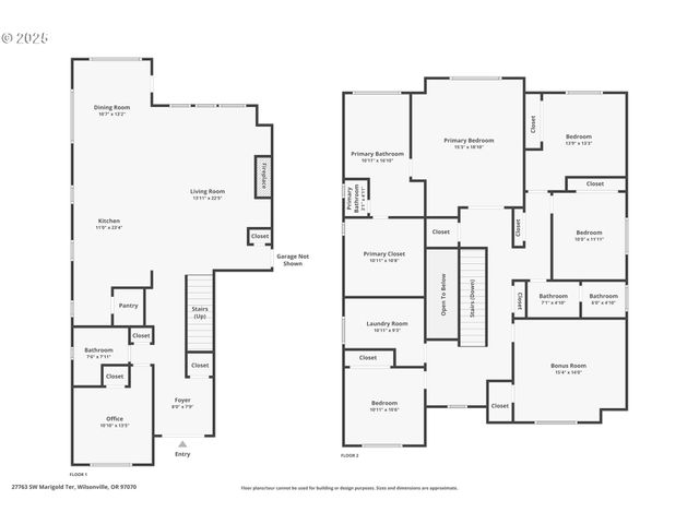 27763 Sw MARIGOLD Ter, Wilsonville, OR 97070
