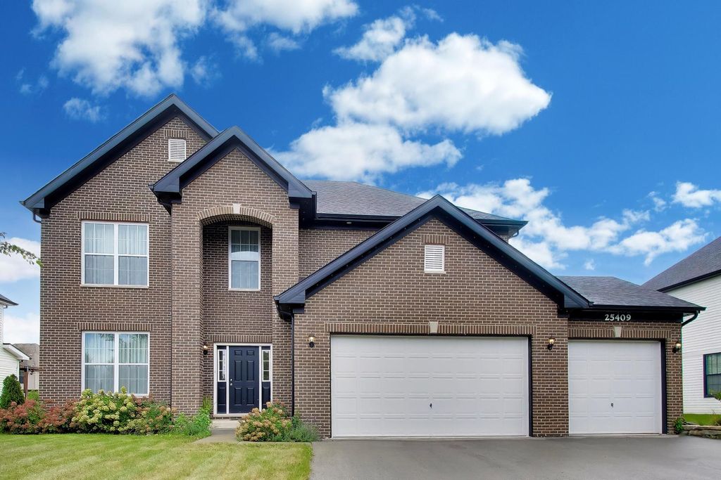 25409 W Rock Drive, Plainfield, IL 60586 — exterior