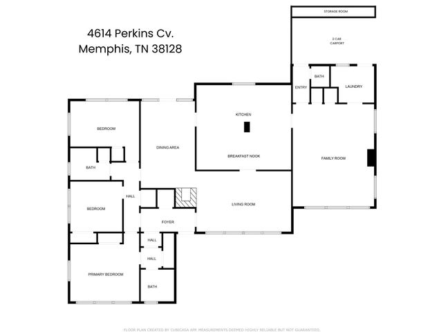 4614 PERKINS CV, Memphis, TN 38117