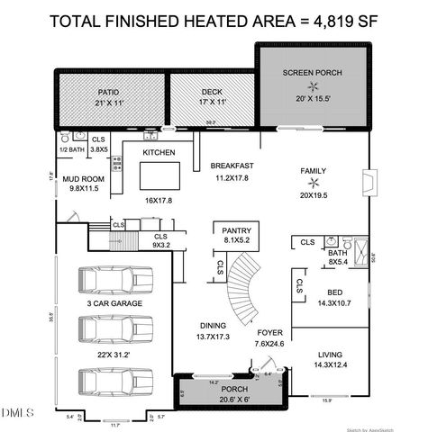 3044 Burlap Drive, Apex, NC 27523