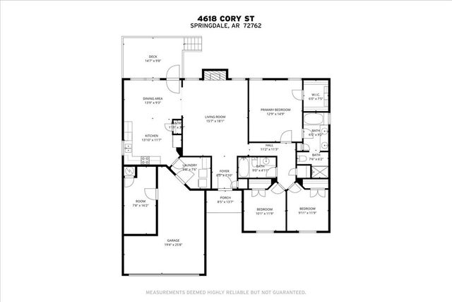 4618 Cory Street, Springdale, AR 72762