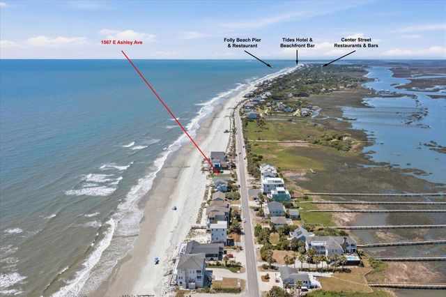 1567 E Ashley Avenue, Folly Beach, SC 29439