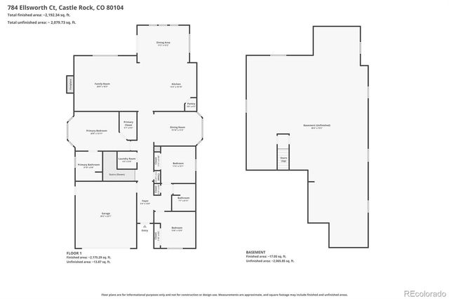 784 Ellsworth Court, Castle Rock, CO 80104