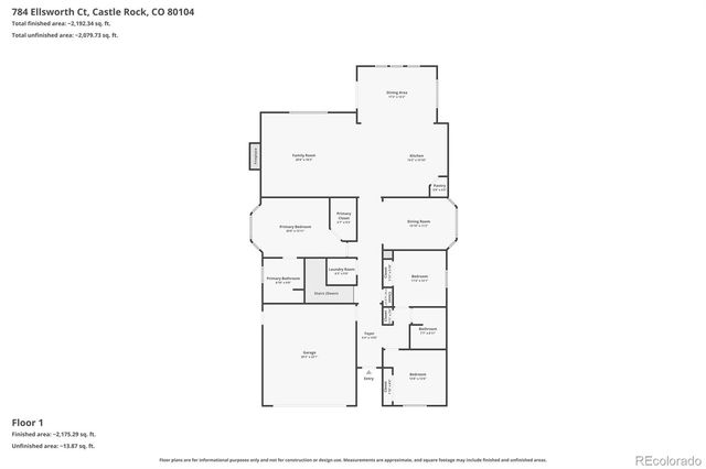 784 Ellsworth Court, Castle Rock, CO 80104