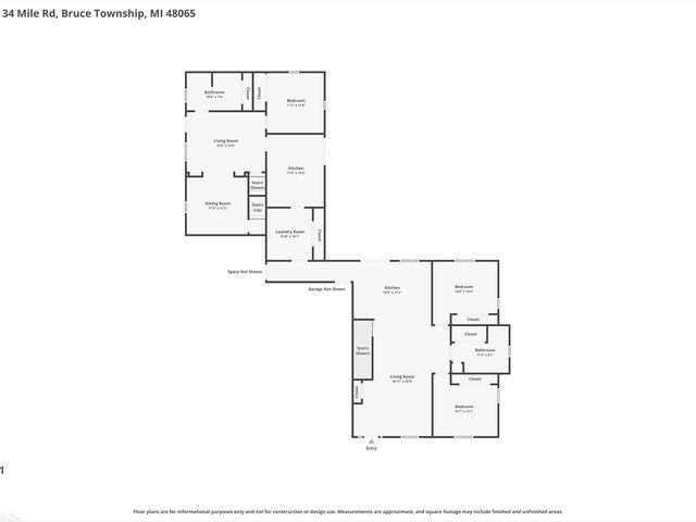 11151 34 Mile Road, Bruce Twp, MI 48065