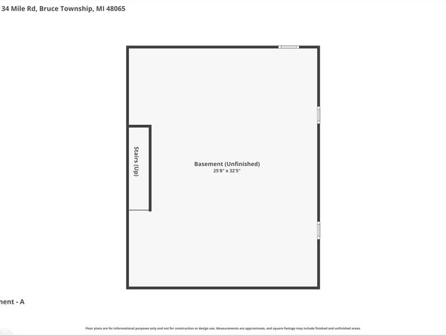 11151 34 Mile Road, Bruce Twp, MI 48065