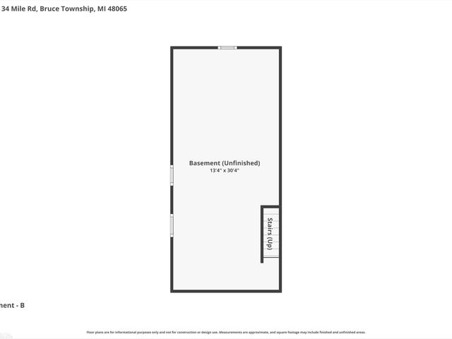 11151 34 Mile Road, Bruce Twp, MI 48065