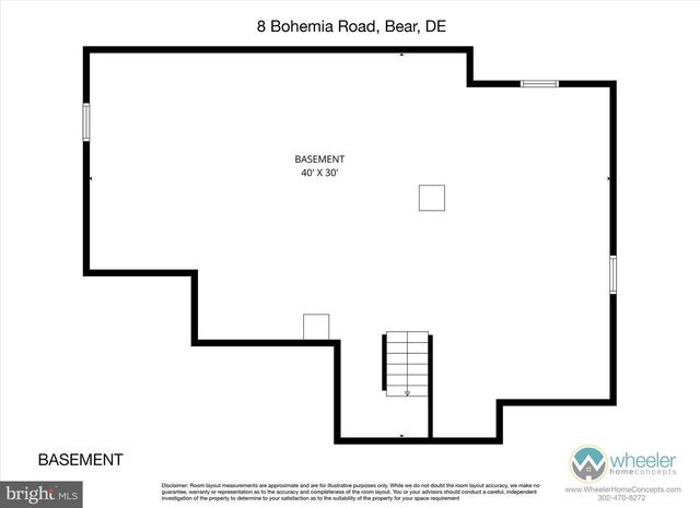 8 BOHEMIA, Bear, DE 19701