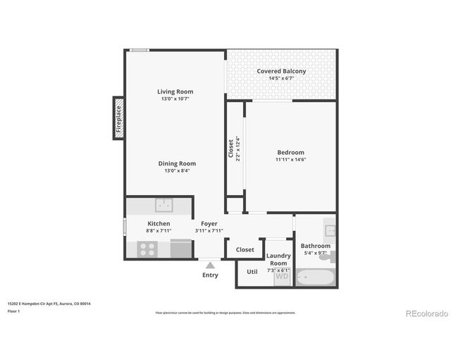 15202 E Hampden Cir F5, Aurora, CO 80014