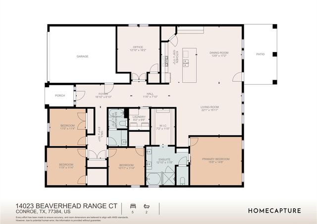 14023 Beaverhead Range Court, Conroe, TX 77384