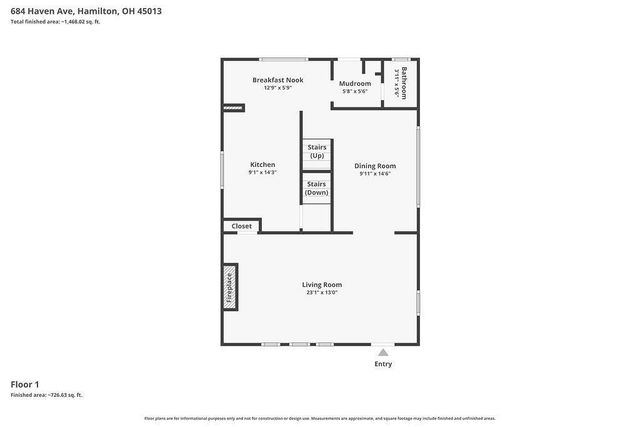 684 Haven Avenue, Hamilton, OH 45013