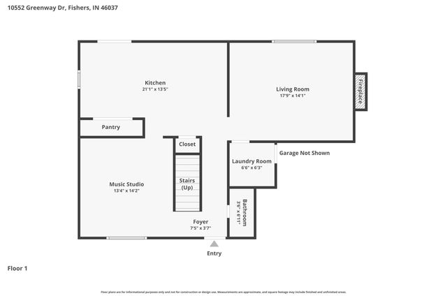 10552 Greenway Drive, Fishers, IN 46037