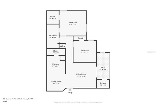 2060 CASCADES BOULEVARD 202, Kissimmee, FL 34741