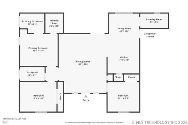 42 Winfield Drive, Inola, OK 74036