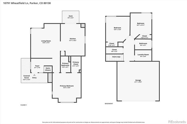 10791 Wheatfield Lane, Parker, CO 80138