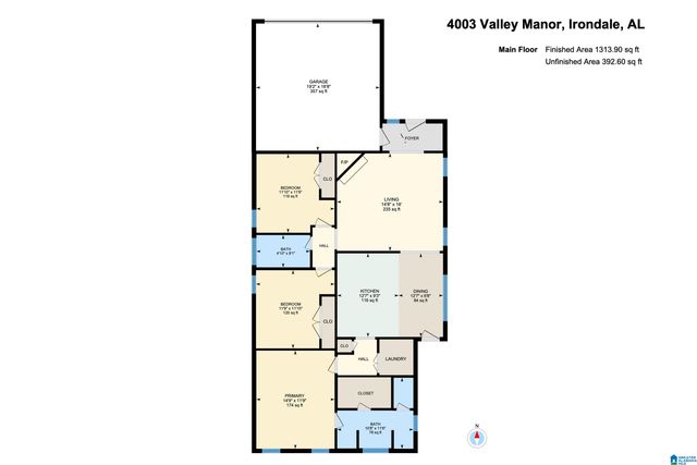 4003 VALLEY MANOR, Irondale, AL 35210