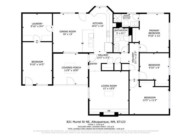 821 Muriel Street NE, Albuquerque, NM 87123