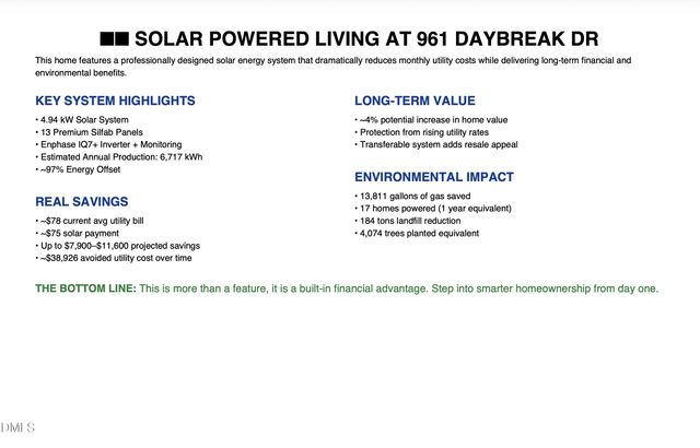 961 Daybreak Drive, Durham, NC 27713
