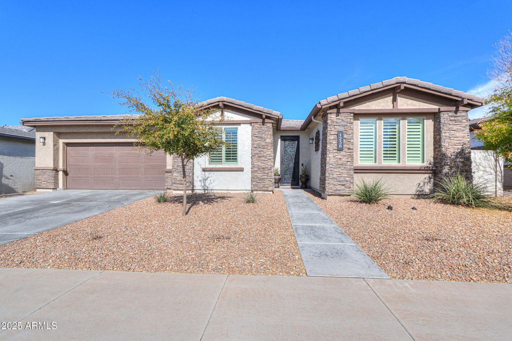 1238 W SILVER CREEK Lane, San Tan Valley, AZ 85140 — exterior