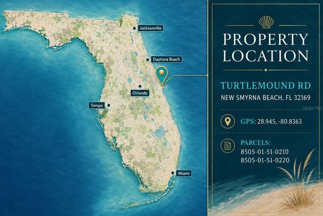 TURTLEMOUND ROAD, New Smyrna Beach, FL 32169