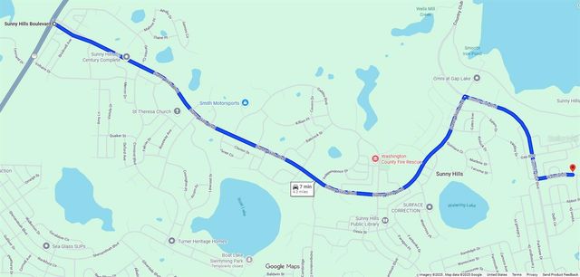 Lot 16 Unit 2 Blk 208 WATERFALL STREET, Chipley, FL 32428