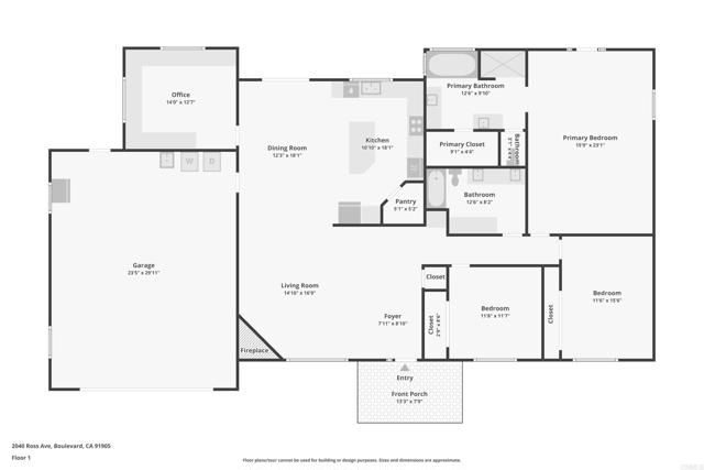 2040 Ross Avenue, Boulevard, CA 91905