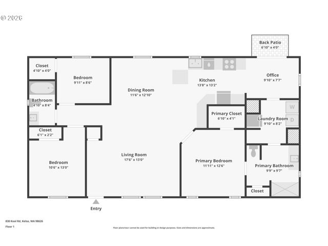 830 KOOL Rd, Kelso, WA 98626