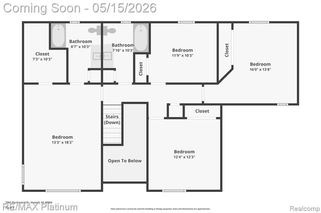 2584 Birchwood Drive, Howell, MI 48855